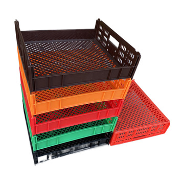 食品廠 加厚塑料面包架 糕點運輸框 吐司漢堡周轉筐箱 塑膠烘焙筐